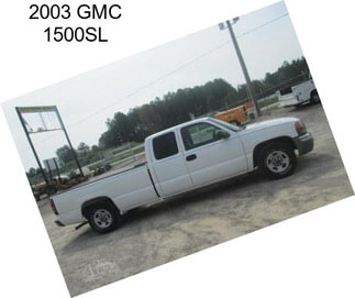 2003 GMC 1500SL