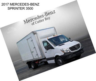 2017 MERCEDES-BENZ SPRINTER 3500