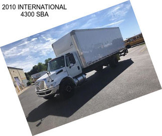 2010 INTERNATIONAL 4300 SBA