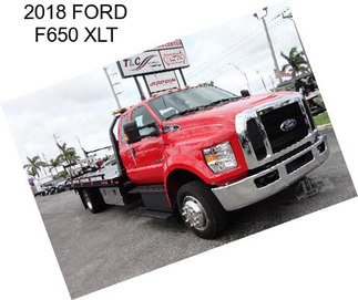 2018 FORD F650 XLT