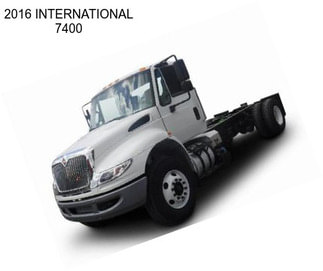 2016 INTERNATIONAL 7400