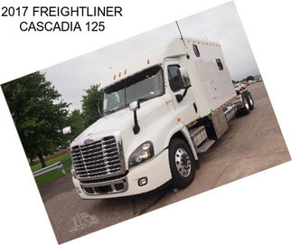 2017 FREIGHTLINER CASCADIA 125