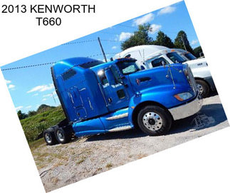 2013 KENWORTH T660