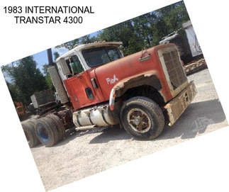 1983 INTERNATIONAL TRANSTAR 4300