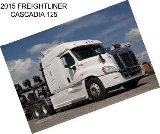 2015 FREIGHTLINER CASCADIA 125