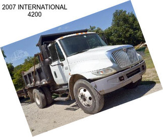 2007 INTERNATIONAL 4200