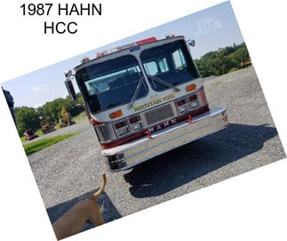 1987 HAHN HCC