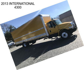 2013 INTERNATIONAL 4300