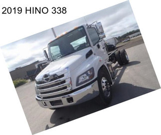 2019 HINO 338
