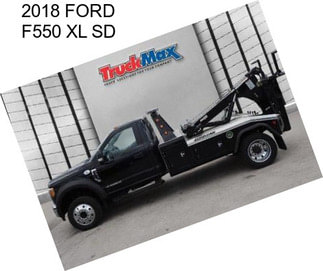 2018 FORD F550 XL SD