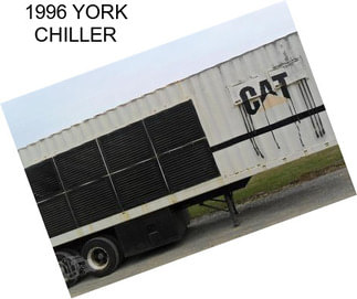 1996 YORK CHILLER