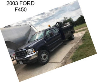 2003 FORD F450