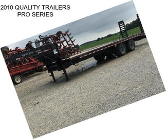 2010 QUALITY TRAILERS PRO SERIES