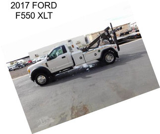 2017 FORD F550 XLT