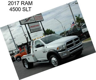 2017 RAM 4500 SLT