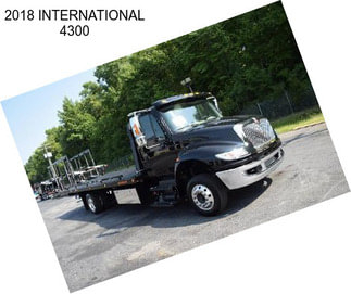 2018 INTERNATIONAL 4300