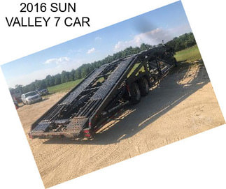 2016 SUN VALLEY 7 CAR