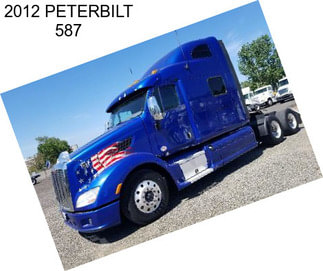 2012 PETERBILT 587