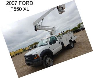 2007 FORD F550 XL