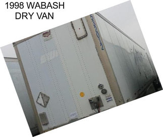 1998 WABASH DRY VAN