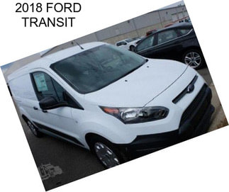 2018 FORD TRANSIT