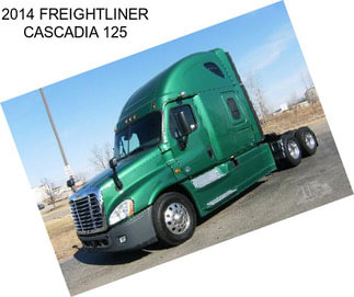 2014 FREIGHTLINER CASCADIA 125