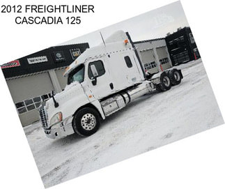 2012 FREIGHTLINER CASCADIA 125