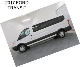 2017 FORD TRANSIT