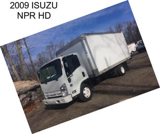 2009 ISUZU NPR HD