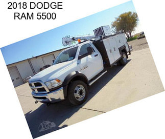 2018 DODGE RAM 5500