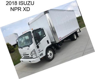 2018 ISUZU NPR XD