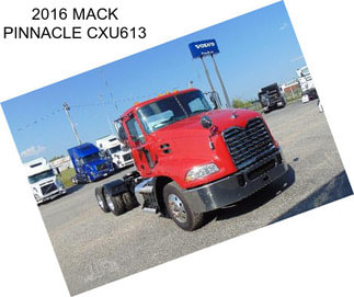 2016 MACK PINNACLE CXU613