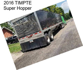 2016 TIMPTE Super Hopper