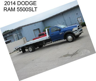 2014 DODGE RAM 5500SLT
