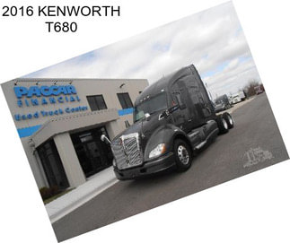 2016 KENWORTH T680