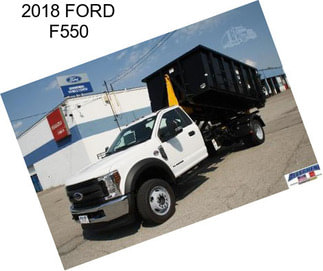 2018 FORD F550