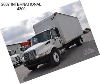 2007 INTERNATIONAL 4300