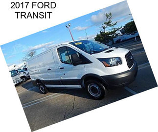 2017 FORD TRANSIT