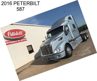 2016 PETERBILT 587