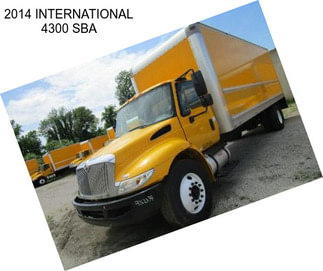 2014 INTERNATIONAL 4300 SBA