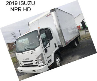 2019 ISUZU NPR HD