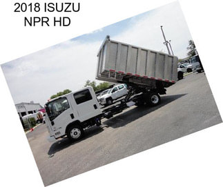 2018 ISUZU NPR HD