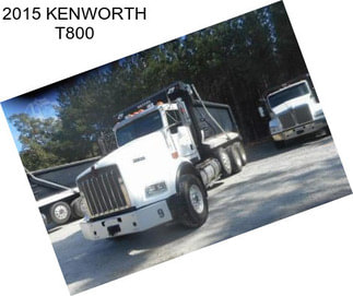 2015 KENWORTH T800