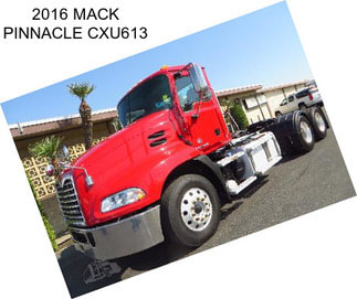 2016 MACK PINNACLE CXU613