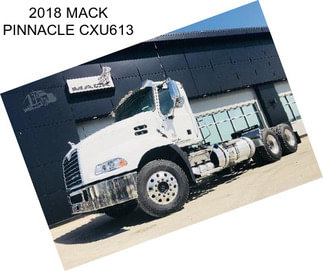 2018 MACK PINNACLE CXU613