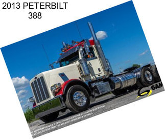 2013 PETERBILT 388