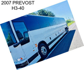 2007 PREVOST H3-40