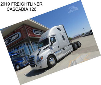 2019 FREIGHTLINER CASCADIA 126