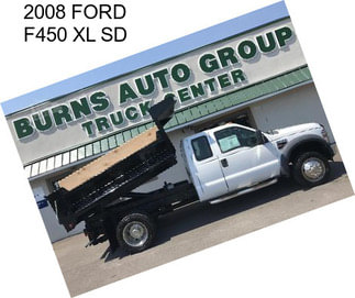 2008 FORD F450 XL SD