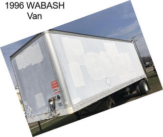 1996 WABASH Van